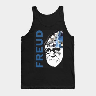 Sigmund Freud Collage Portrait 1 Tank Top